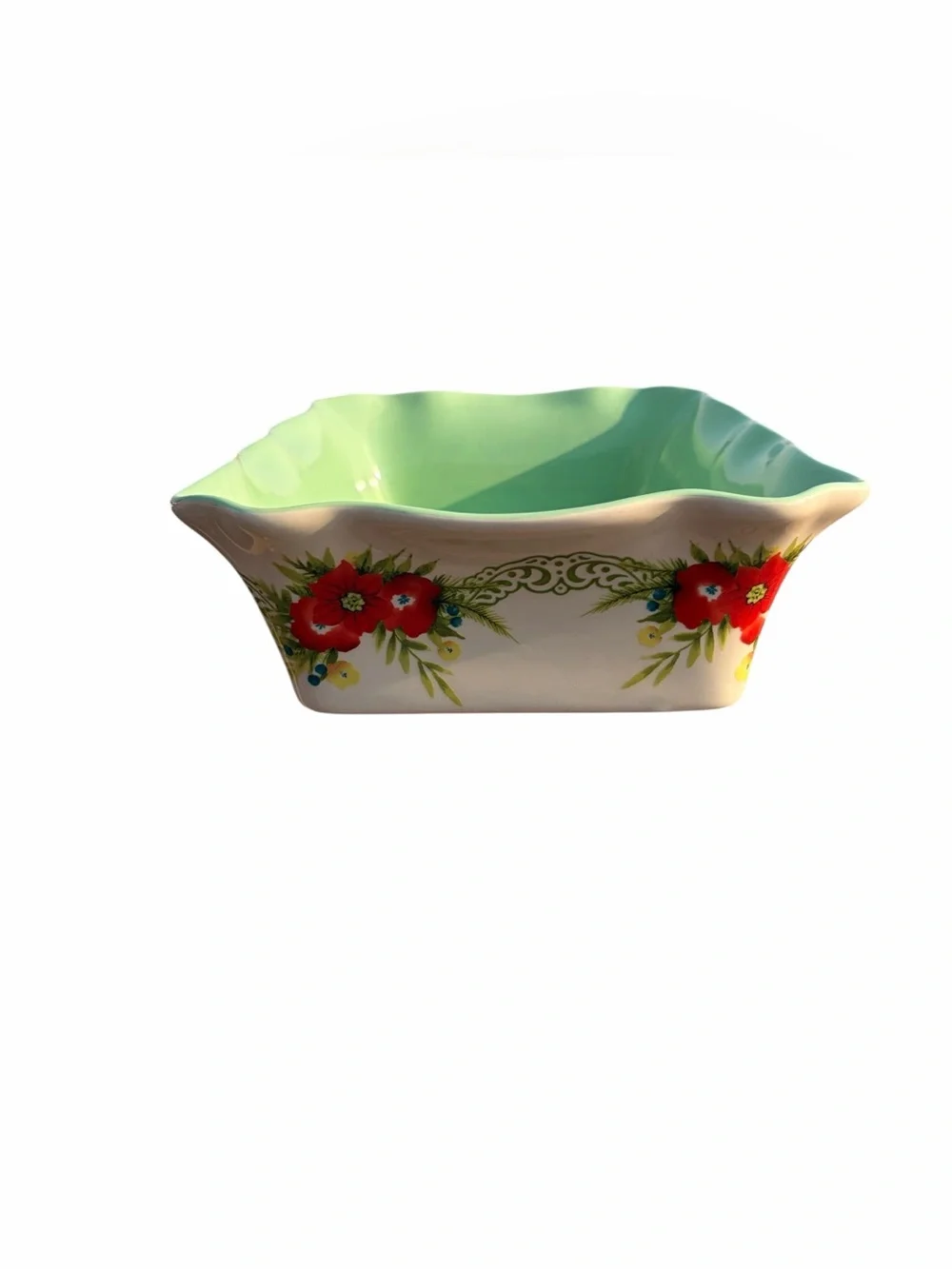 PIONEER WOMAN FLORAL 9X13 STONEWARE BAKING / SERVING DISH